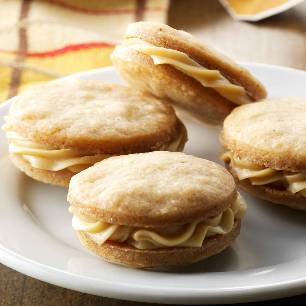 Chai Tea Sandwich Cookies