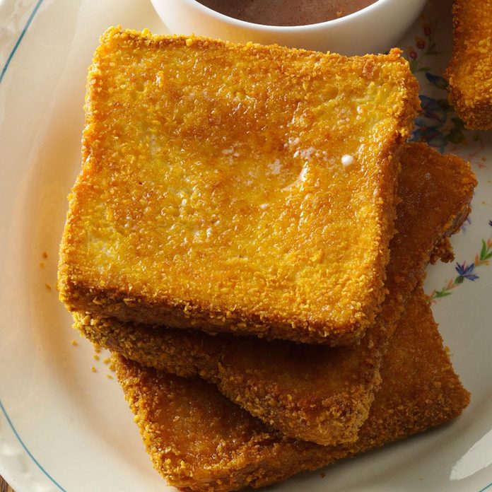 Cornflake-Coated Baked French Toast