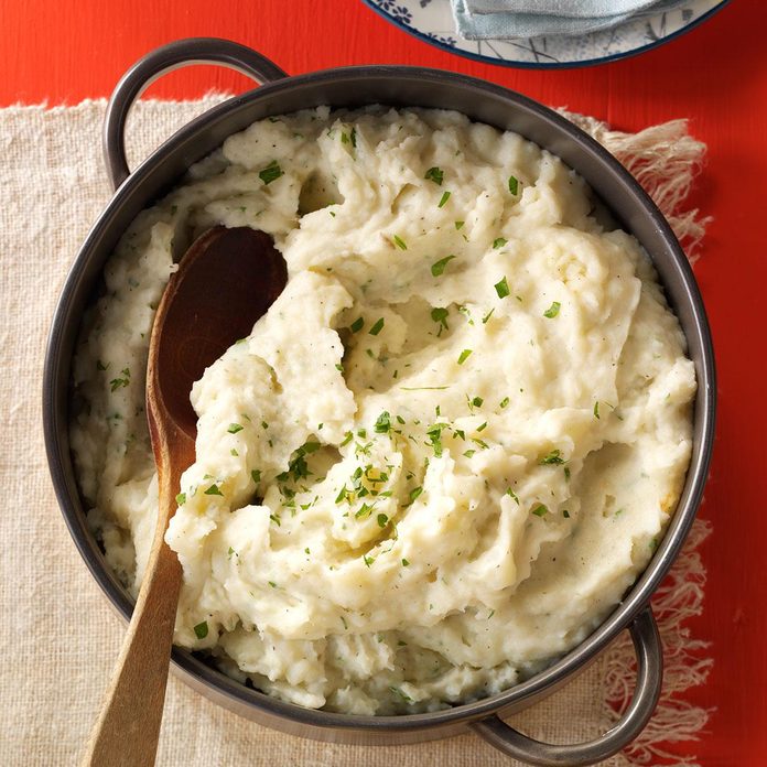 Nanny’s Parmesan Mashed Potatoes