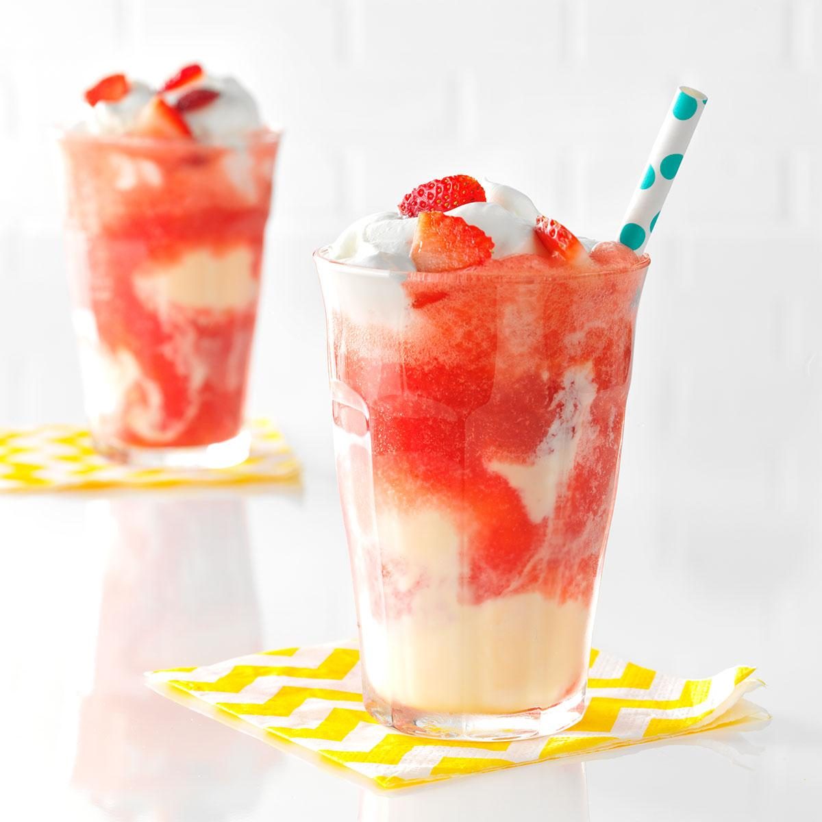 Libra: Strawberry Cream Floats