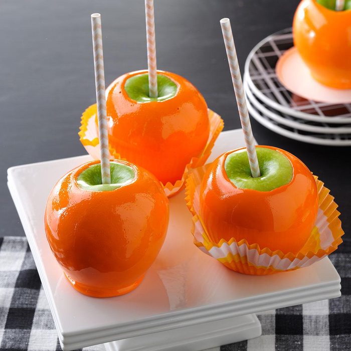 Colorful Candied Apples