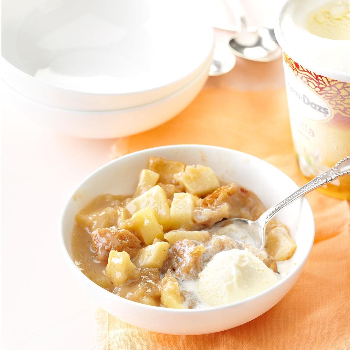 Grandma Davidson’s Baked Apple Pudding