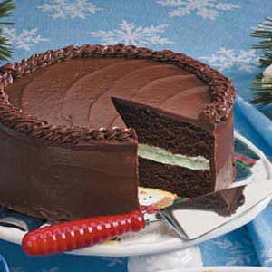 Chocolate Mint Layer Cake