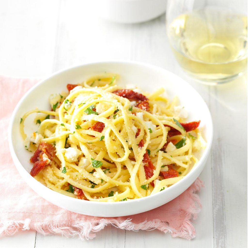 Sun-Dried Tomato Linguine