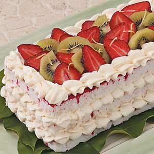 Strawberry Cheesecake Torte