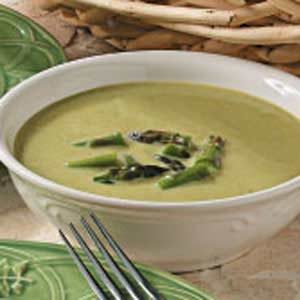 Quick Creamy Asparagus Soup