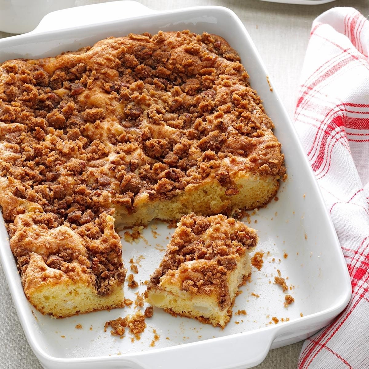 Apple Pear Coffee Cake