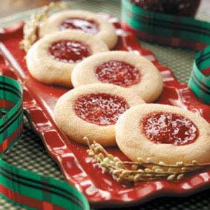 Jelly-Topped Sugar Cookies