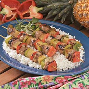 Pineapple Pork Kabobs