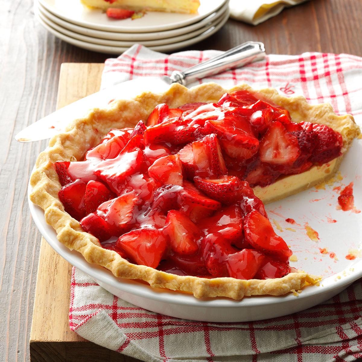 Strawberry Cream Cheese Pie