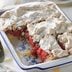 Tart Cherry Meringue Dessert