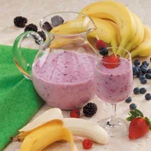 Berry Banana Smoothies