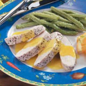 Turkey with Orange Sauce