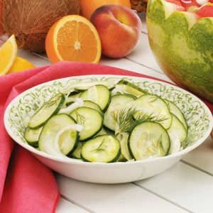 Cucumber Fennel Salad