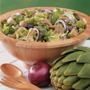 Tossed Salad with Artichokes