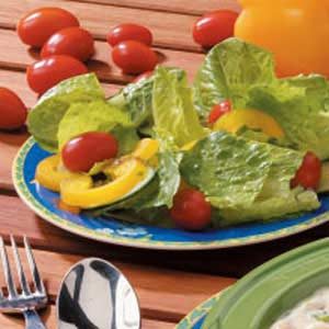 Garden Salad with Lemon Dressing