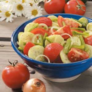 Fresh Garden Vegetable Salad