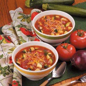 Zucchini Tomato Soup