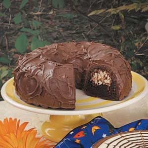 Chocolate Coconut Tube Cake