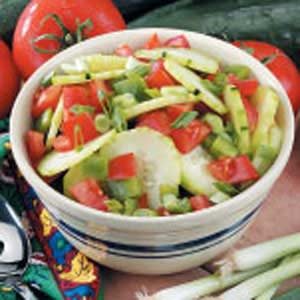 Garden Cucumber Tomato Salad