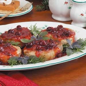 Holiday Cranberry Pork Chops