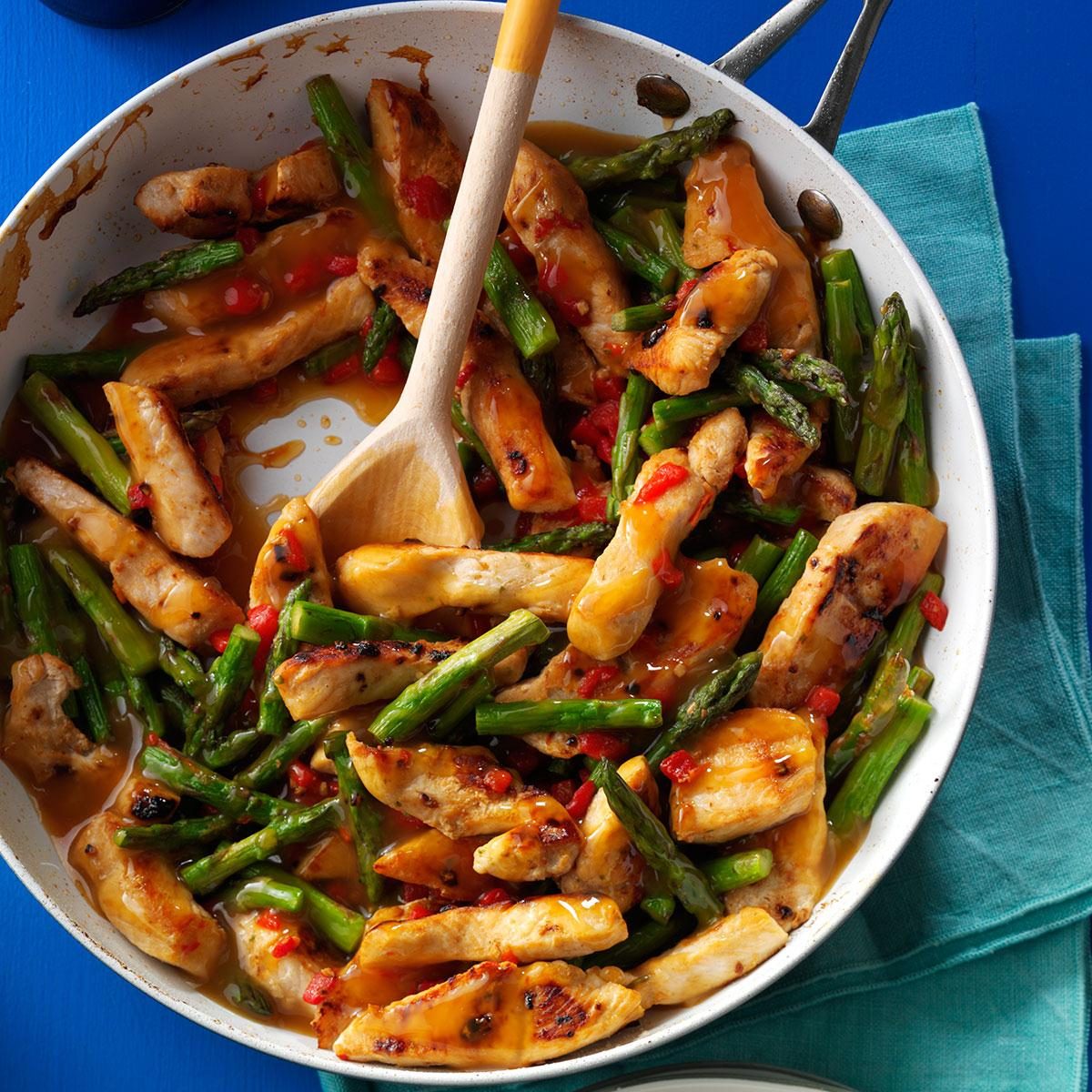 Asparagus Turkey Stir-Fry