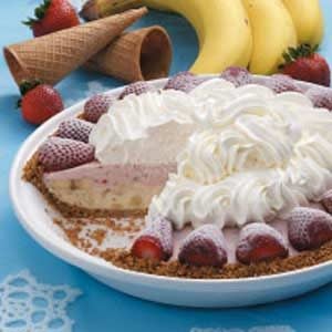 Strawberry Banana Pie