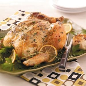 Garlic-Herb Roasted Chicken