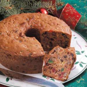 Moist Applesauce Fruitcake