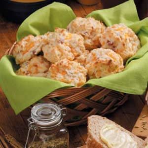 Ham Cheddar Biscuits