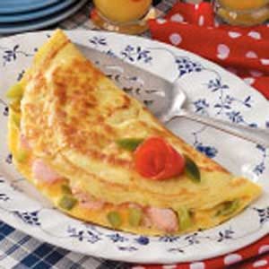 Fresh Salmon Omelet