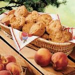 Almond Peach Muffins