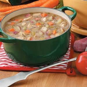 Chicken Vegetable Soup with Potatoes