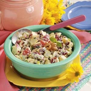 Raisin-Walnut Waldorf Salad