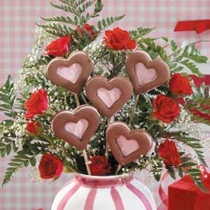 Valentine Cookie Bouquet