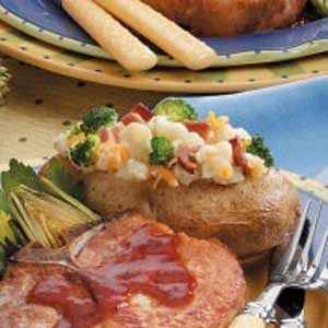 Veggie-Stuffed Potatoes