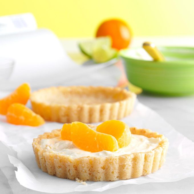 Citrus Cream Tartlets