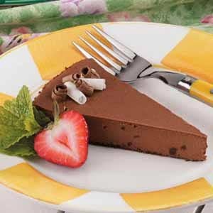 Light Chocolate Cheesecake