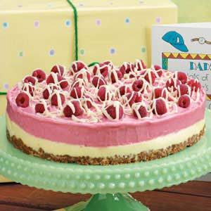 Two-Tone Sherbet Torte