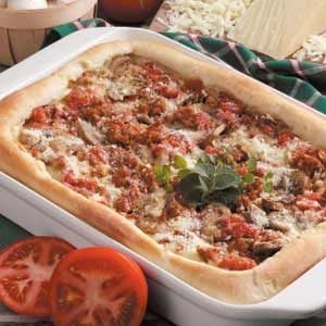 Chicago-Style Pan Pizza Recipe