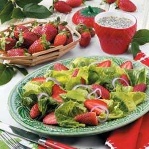 Strawberry Romaine Salad