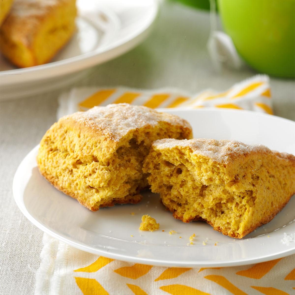 Pumpkin Ginger Scones