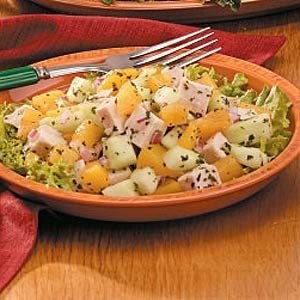 Peach Chicken Salad