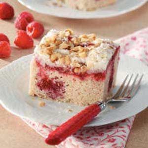 Coffee Cake with Raspberry Filling
