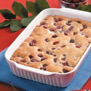 Baked Cherry Pudding