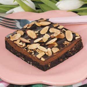 Almond Truffle Brownies