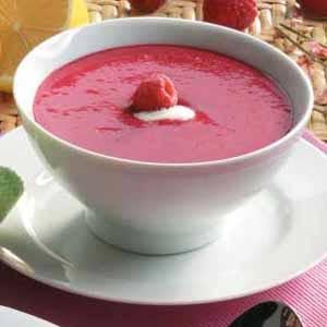 Cold Raspberry Soup