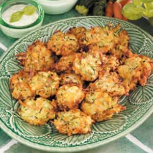 Carrot Zucchini Fritters