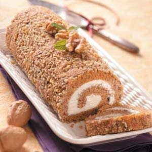 Butternut Squash Cake Roll