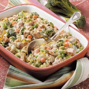 Veggie Turkey Casserole